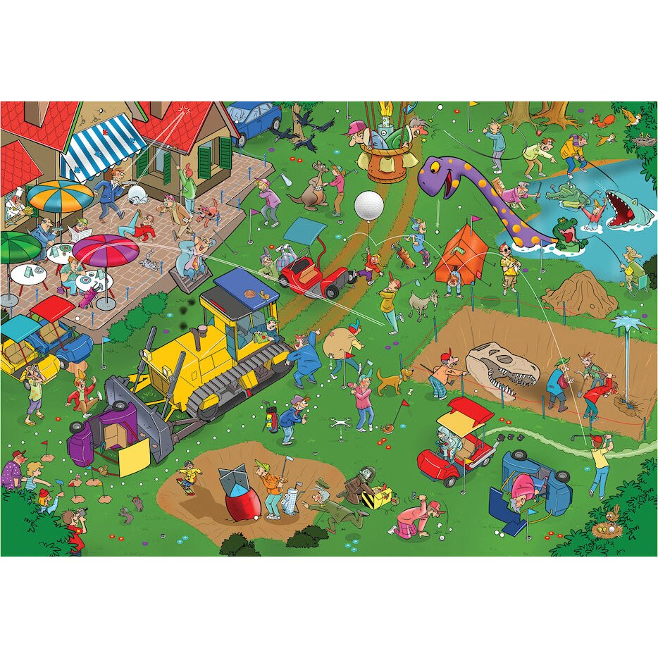 Goliath-Puzzle Cauta si Gaseste -  La golf, 1000 piese [1]