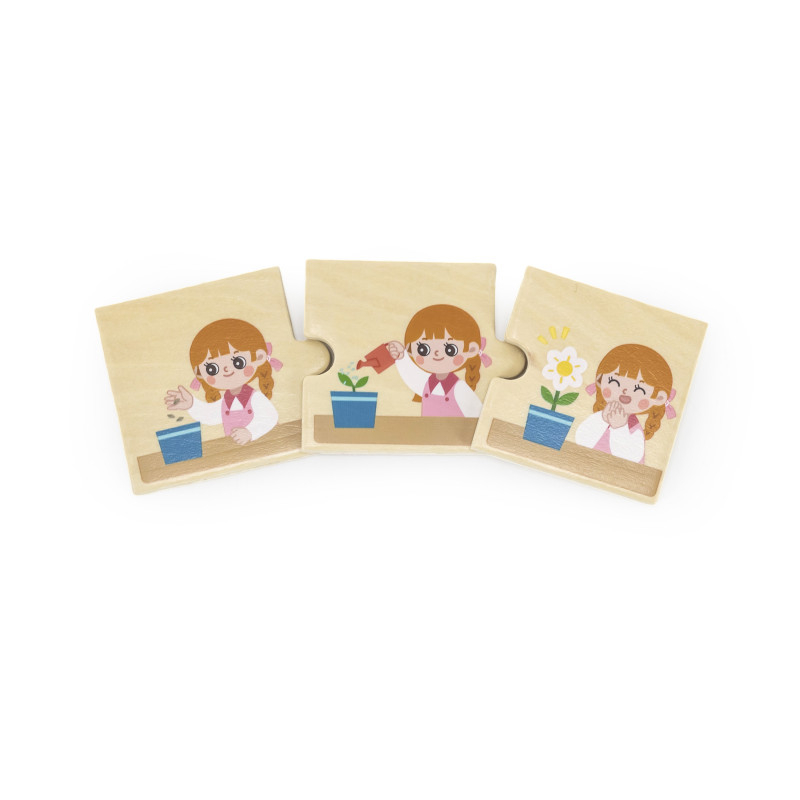 Puzzle cu secvente logice - Activitati zilnice, Viga [3]