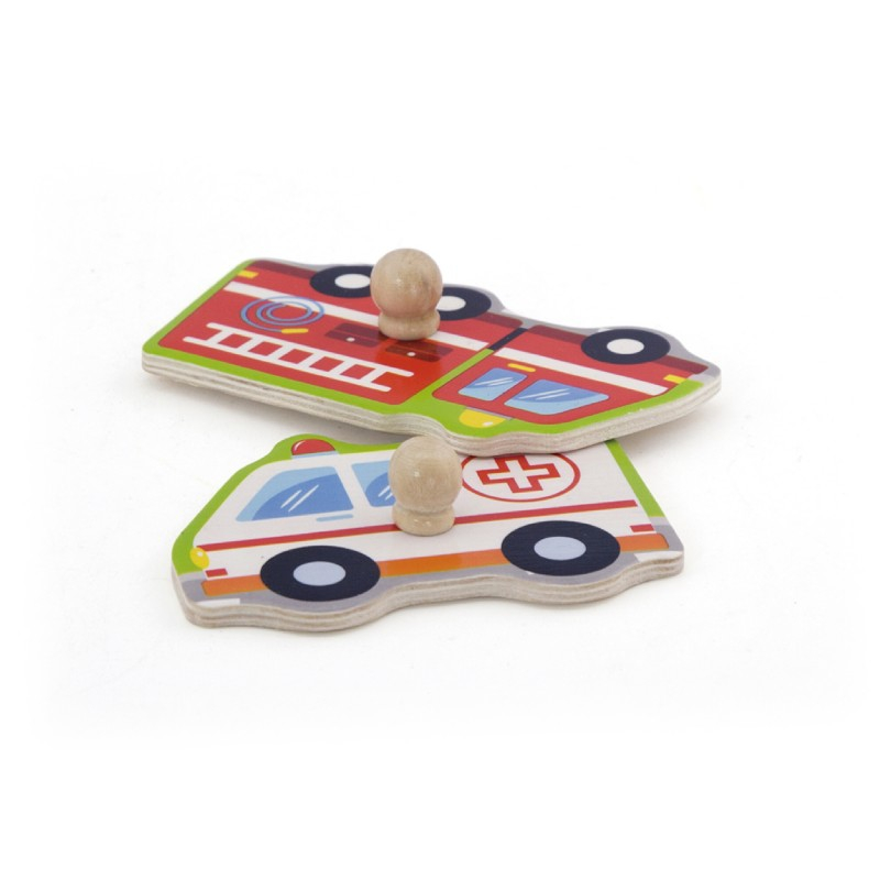Viga-Puzzle cu sunete - mijloace de transport [2]