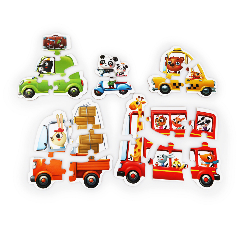 Cubika-Puzzle, Cubika, "Masinutele cu prieteni" [4]