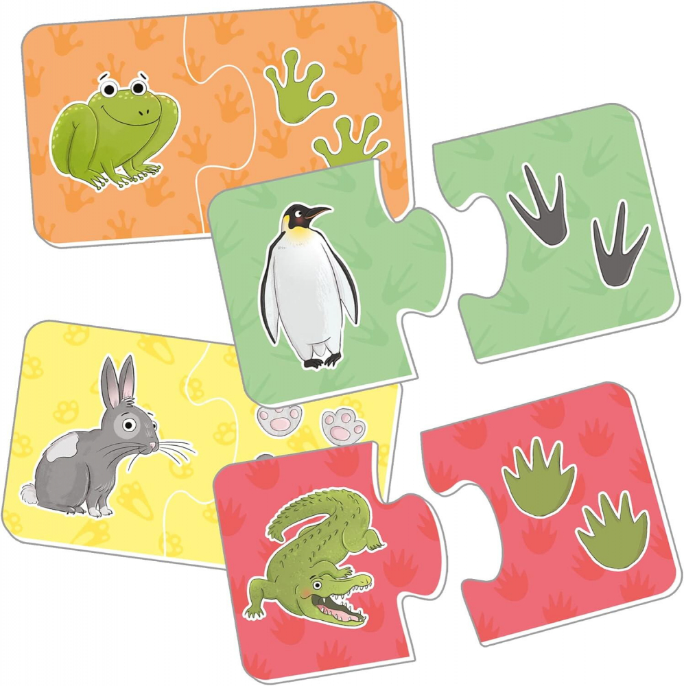 Galt-Puzzle de asociere - animalutele si urmele lor [1]