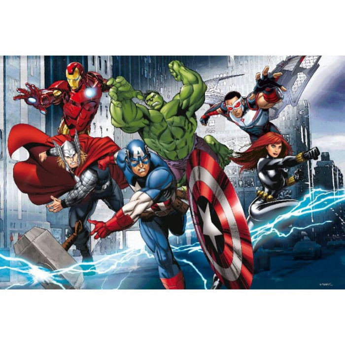 Lisciani Puzzle de colorat - Avengers 60 de piese  [2]