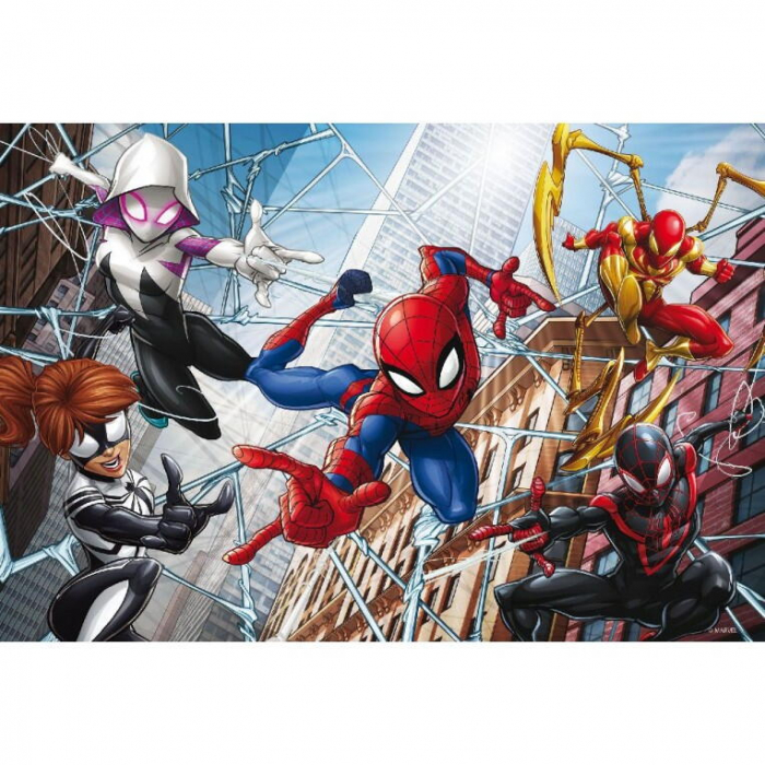 Lisciani Puzzle de colorat - Aventurile lui Spiderman 60 de piese  [2]