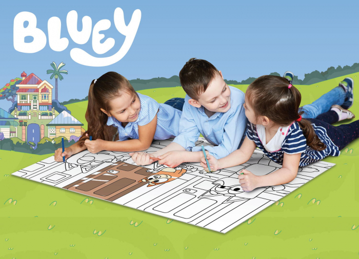 Lisciani Puzzle de colorat - Bluey 24 de piese [4]