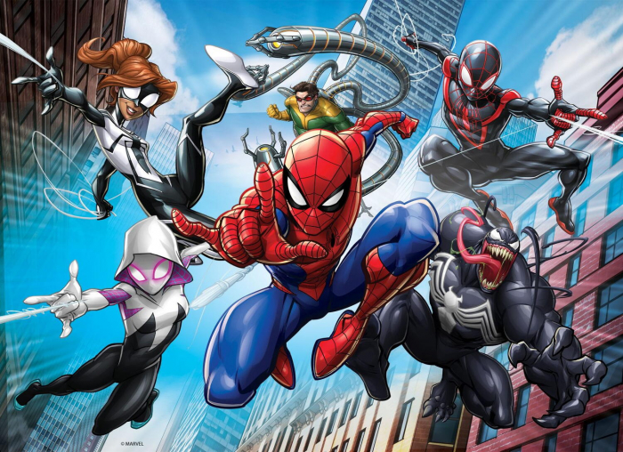 Lisciani Puzzle de colorat - Spiderman 48 de piese  [2]