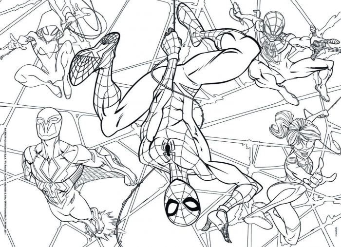 Lisciani Puzzle de colorat - Spiderman 60 de piese  [3]