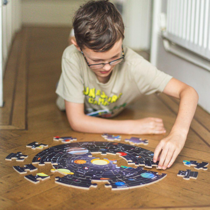BigJigs-Puzzle de podea circular - Sistemul solar [3]