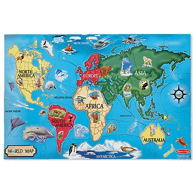 Melissa-Doug-Puzzle-de-podea-Harta-Lumii-World-Map [2]