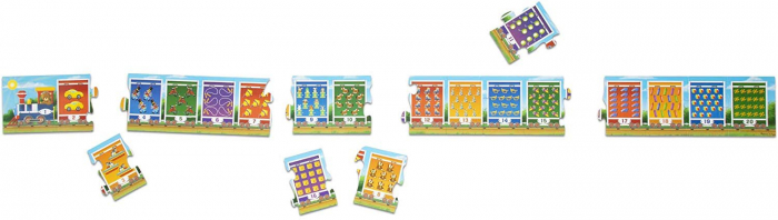 Melissa & Doug Puzzle de podea Treuletul numerelor - Melissa & Doug [2]