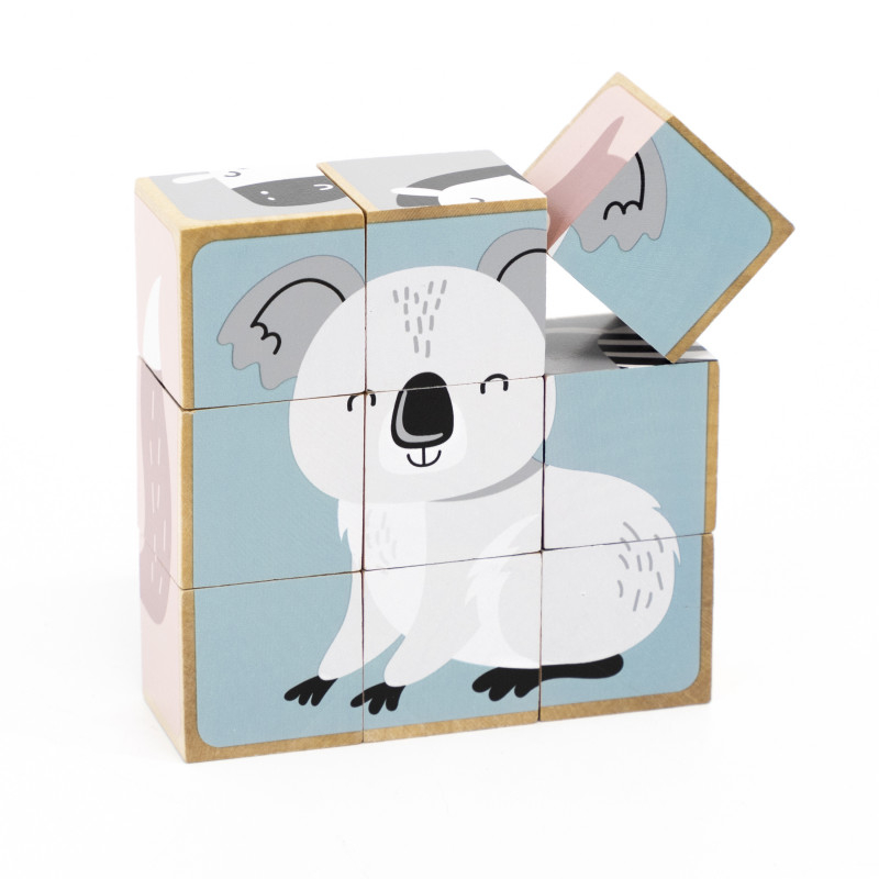 Puzzle din cuburi 6 in 1, PolarB [1]