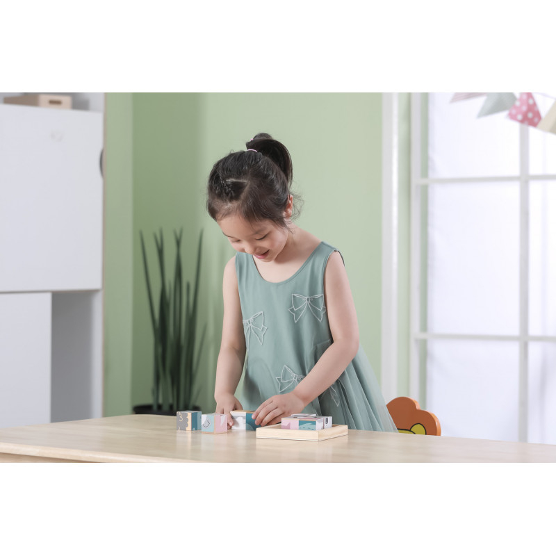 Puzzle din cuburi 6 in 1, PolarB [16]