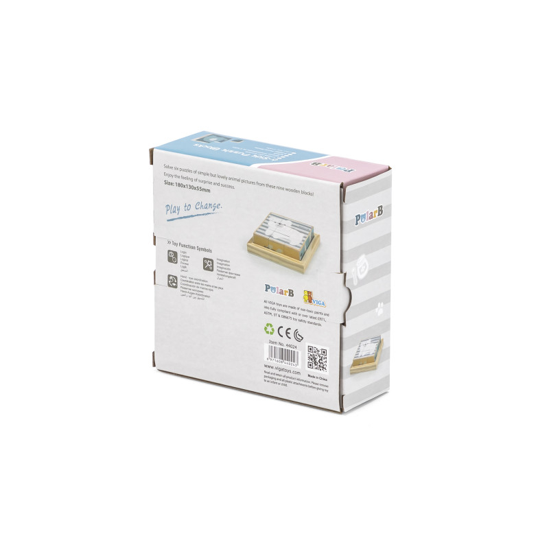 Puzzle din cuburi 6 in 1, PolarB [13]