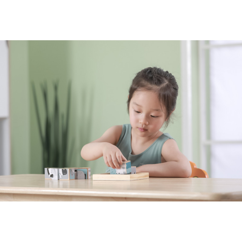 Puzzle din cuburi 6 in 1, PolarB [15]