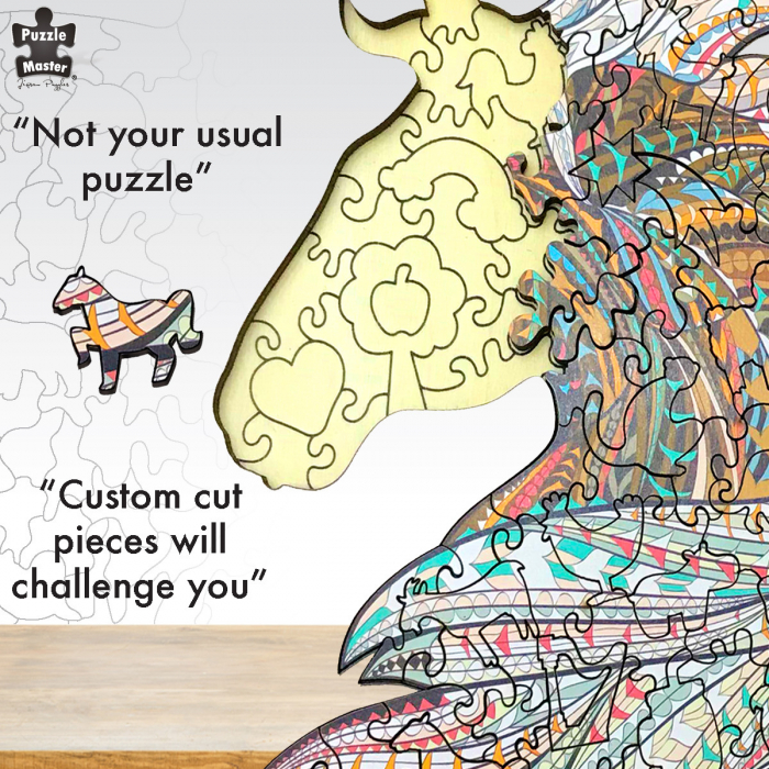 Construct It-Puzzle din lemn Cal [6]