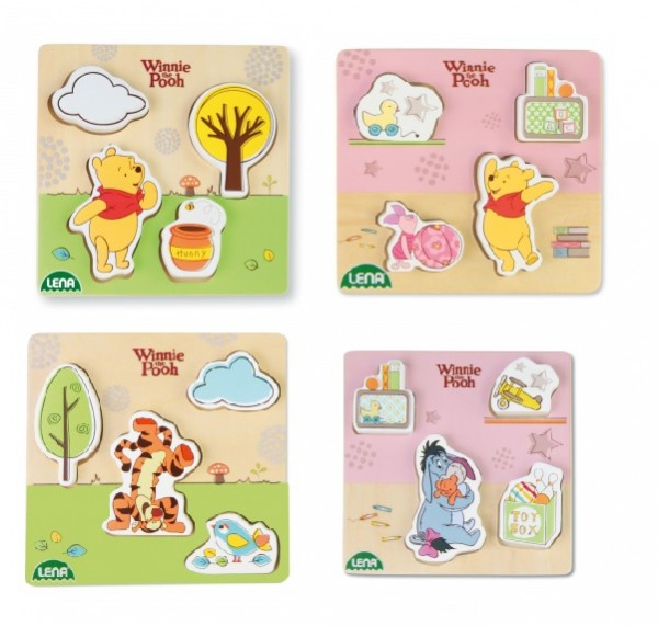 Puzzle-din-lemn-Lena-pentru-copii-4-piese-mari-Winnie-the-Pooh-Lena [1]