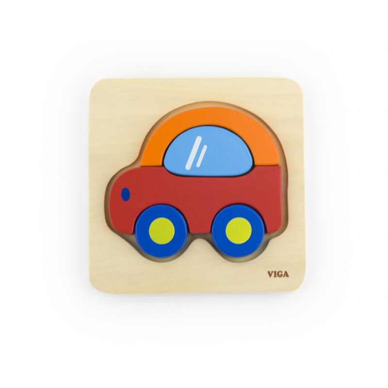 Puzzle din lemn - masina [1]
