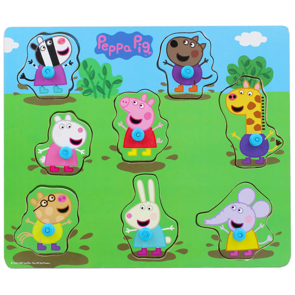 Play by Play-Puzzle din lemn Peppa Pig, 22 x 26 cm [1]