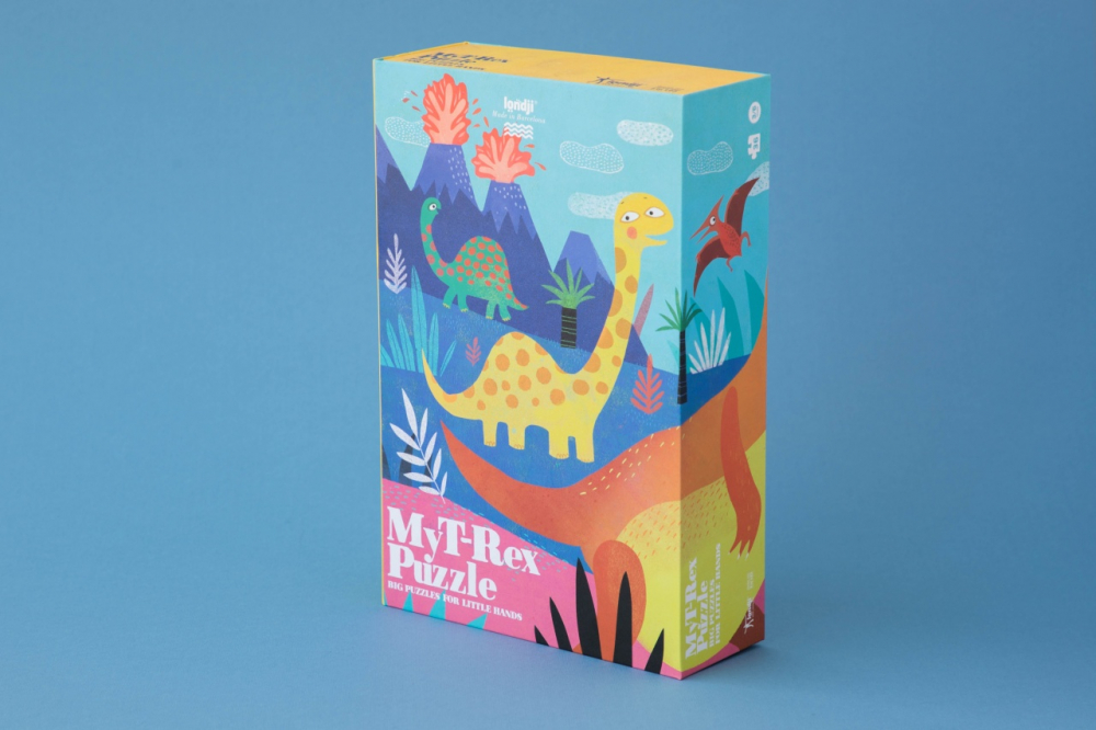 Puzzle Dinozaurul meu T-Rex, Londji [4]