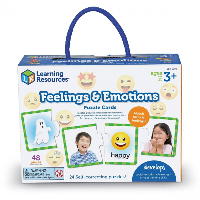 Learning Resources Puzzle duo - Emotii si sentimente [3]