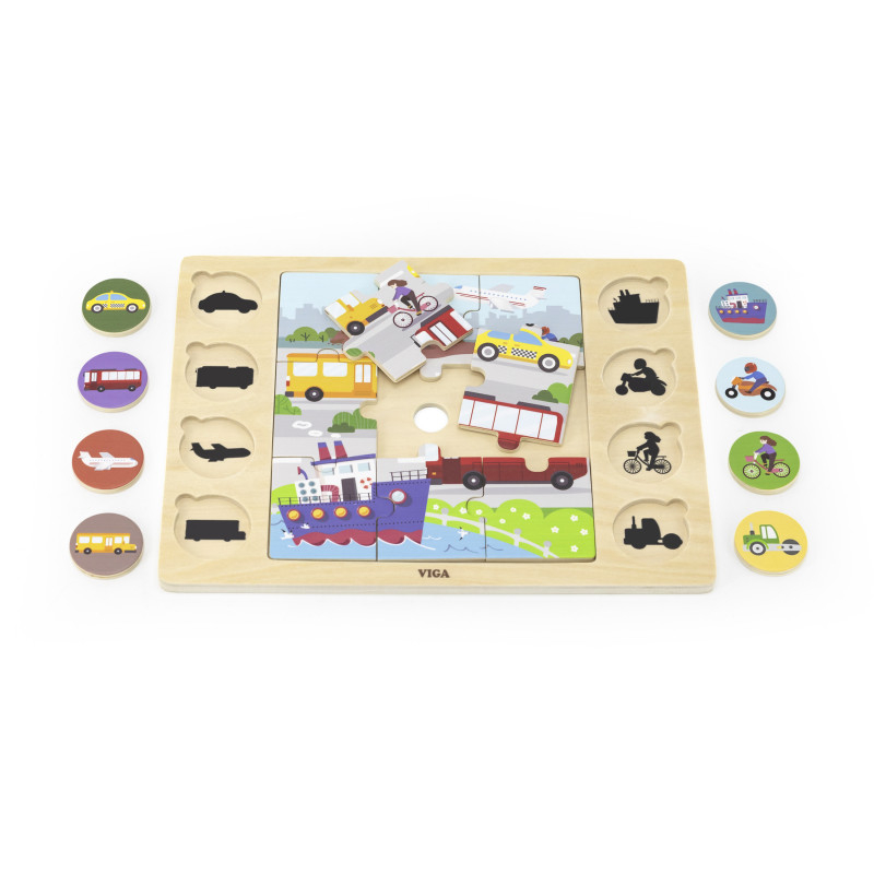 Viga-Puzzle Gaseste si Potriveste, Mijloace de Transport, Viga [1]