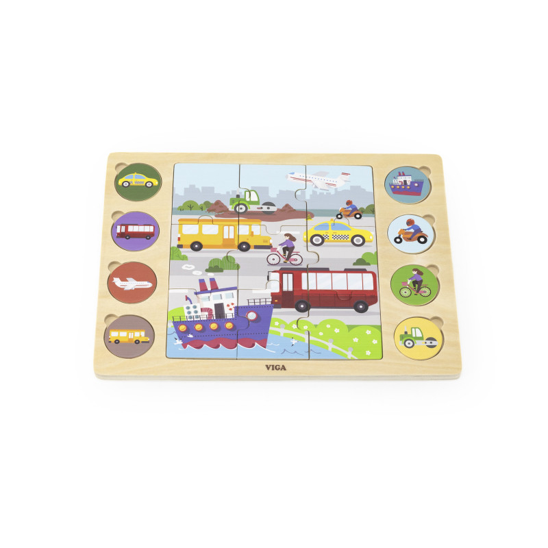Viga-Puzzle Gaseste si Potriveste, Mijloace de Transport, Viga [4]