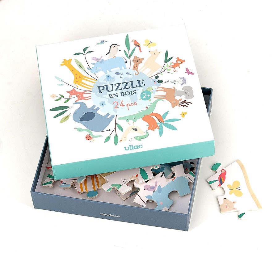 Fa puzzle - A világ körül - Sarah Betz [1]