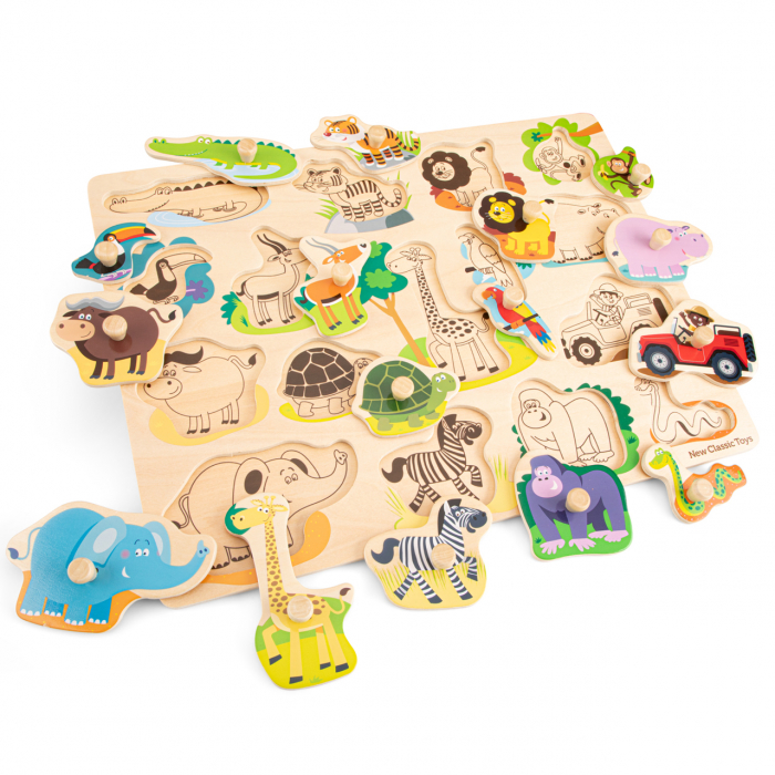 New-Classic-Toys-Puzzle-lemn-Safari-17-piese-NEW [3]
