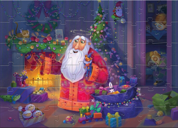 Dodo Puzzle - Magia Craciunului 60 piese [3]