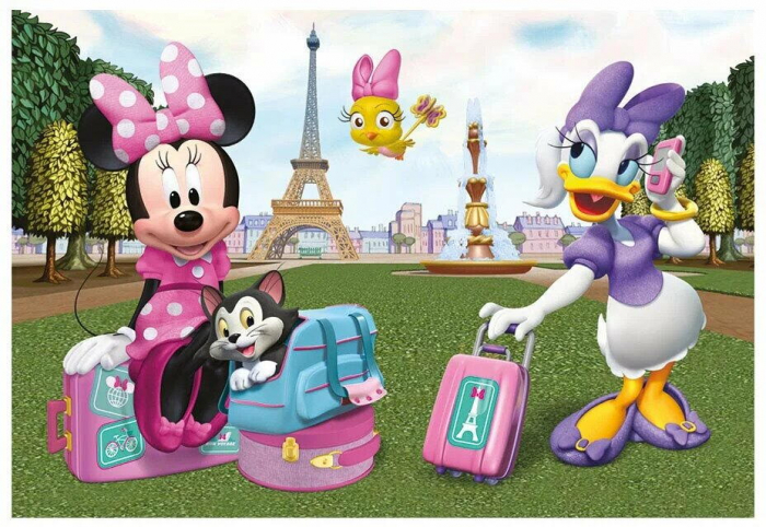 Dino Puzzle - Minnie si Daisy 24 piese  [2]