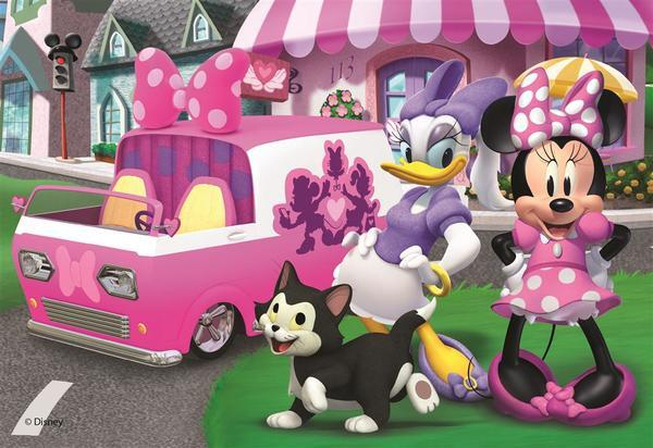 Dino Puzzle - Minnie si Daisy 48 piese  [2]