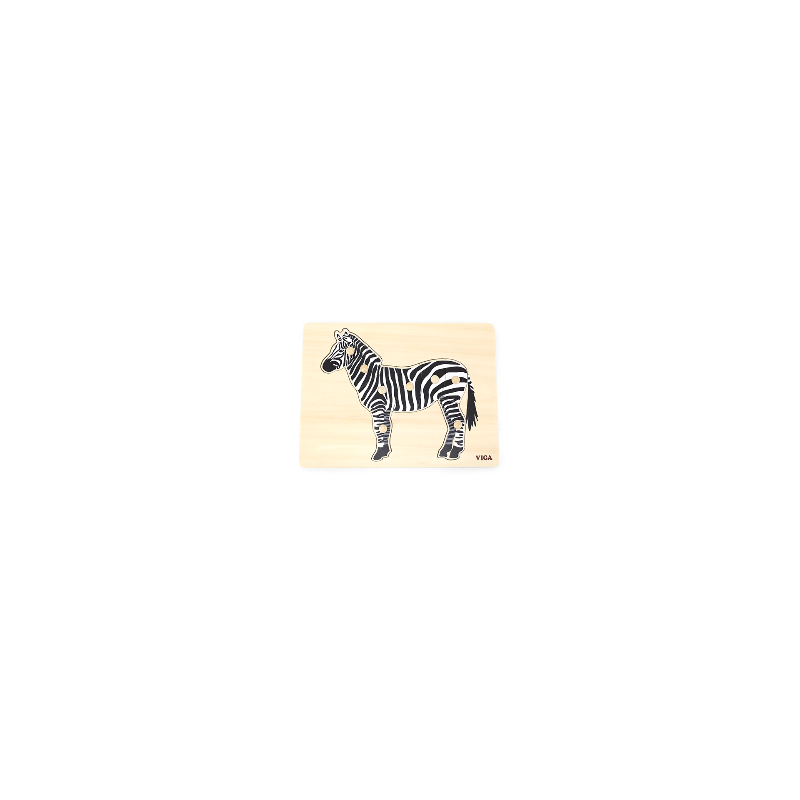 Viga-Puzzle Montessori, Zebra, Viga [2]
