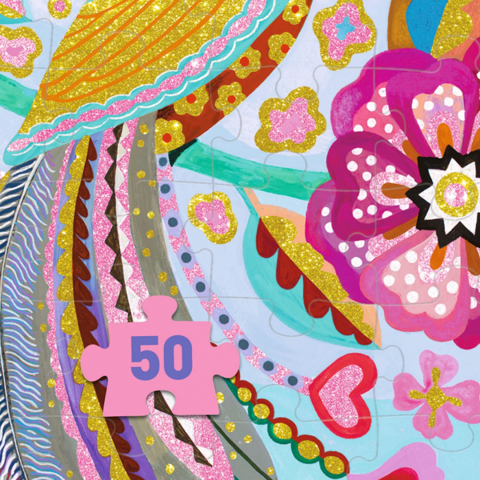 Djeco Puzzle Pasarea stralucitoare Djeco [2]