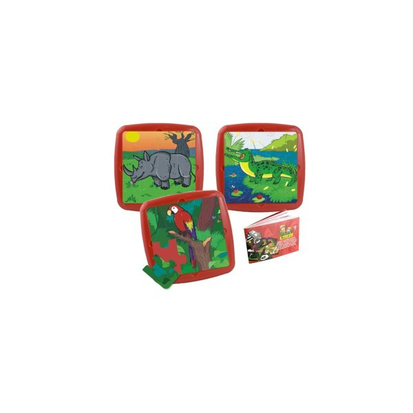 Miniland Puzzle progresiv animale 1 [3]