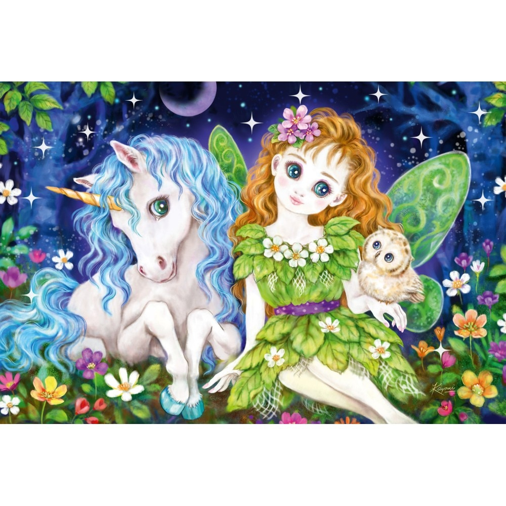Schmidt-Puzzle Schmidt: Printesa, zana si sirena, Set de 3 x 48 piese + Cadou: poster [2]