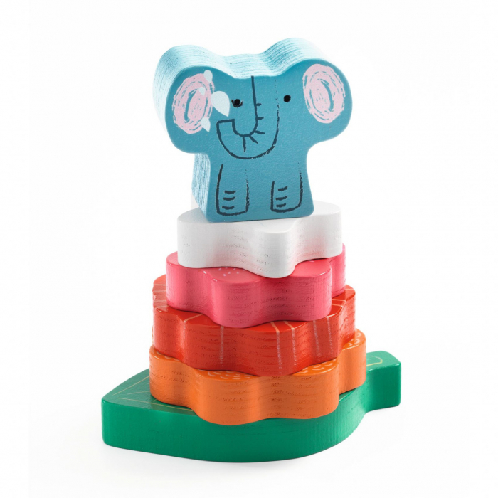 Djeco Puzzle si joc de stivuire Djeco [4]