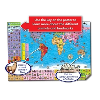 Orchard-Toys-Puzzle-si-poster-Harta-lumii-150-piese-Limba-engleza [4]