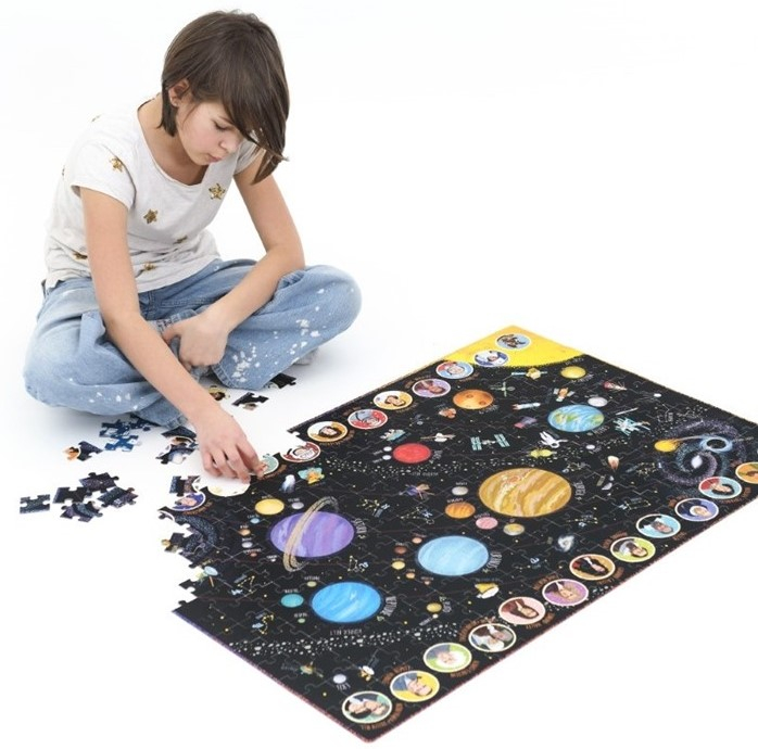 Puzzle Sistem Solar Suuuper Mare, 300 piese, 98x68 cm, Banana Panda [2]