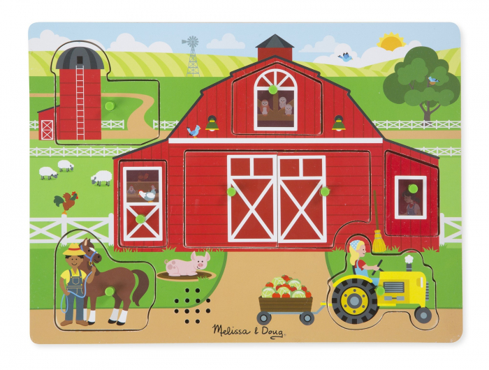 Melissa & Doug Puzzle sonor Ferma - Melissa and Doug [2]