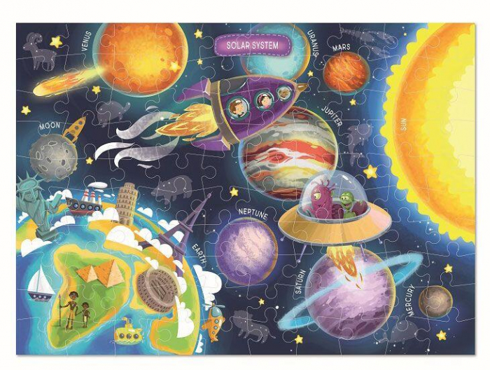 Dodo Puzzle - Spatiul cosmic 100 piese  [2]