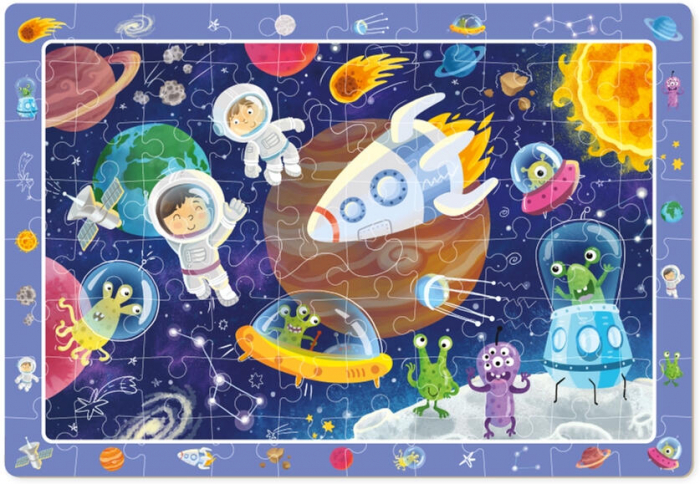 Dodo Puzzle - Spatiul cosmic 80 piese  [3]