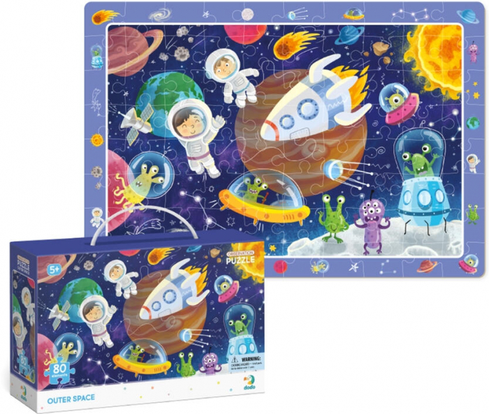 Dodo Puzzle - Spatiul cosmic 80 piese  [2]