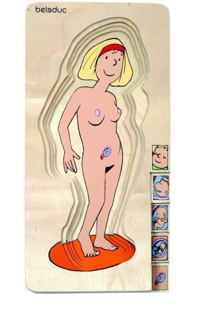 Beleduc Puzzle stratificat Mama si Copilul Beleduc [7]