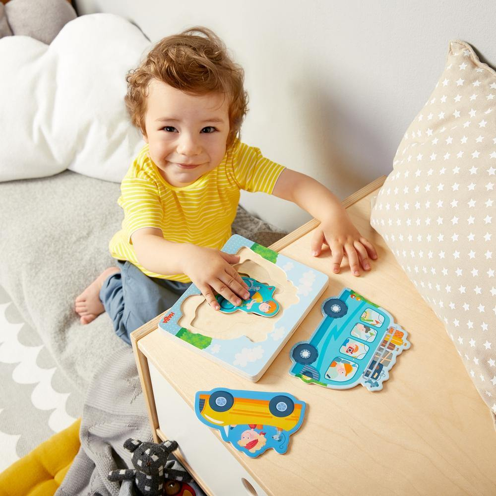 Puzzle straturi Haba - La drum [2]