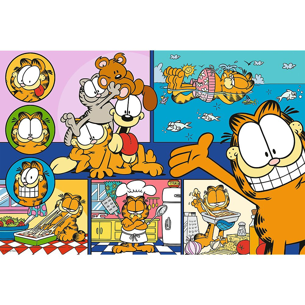 Trefl-Puzzle Trefl 100 Lenesul Garfield [2]