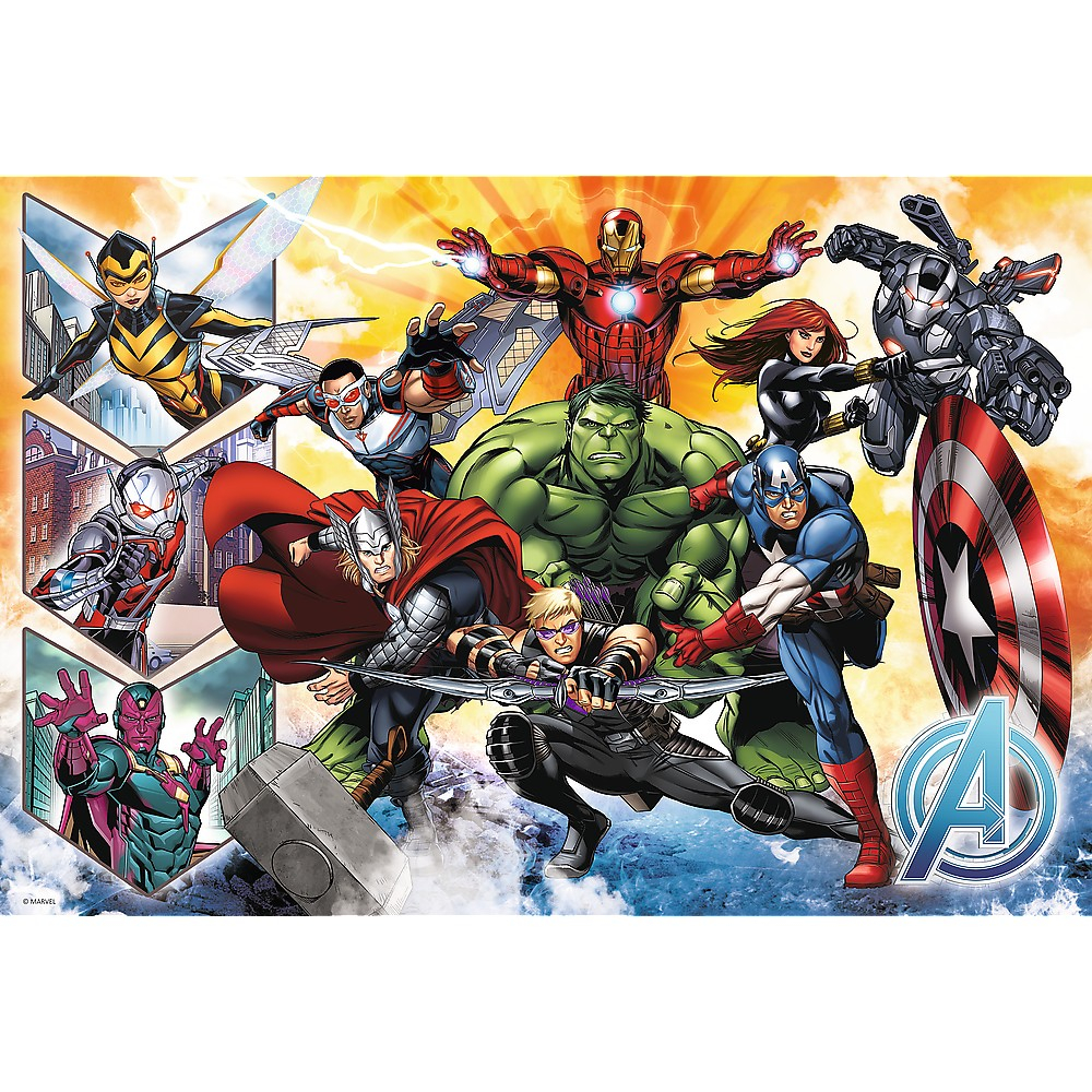 Puzzle Trefl 100 Marvel Avengers Puterea Razbunatorilor [3]