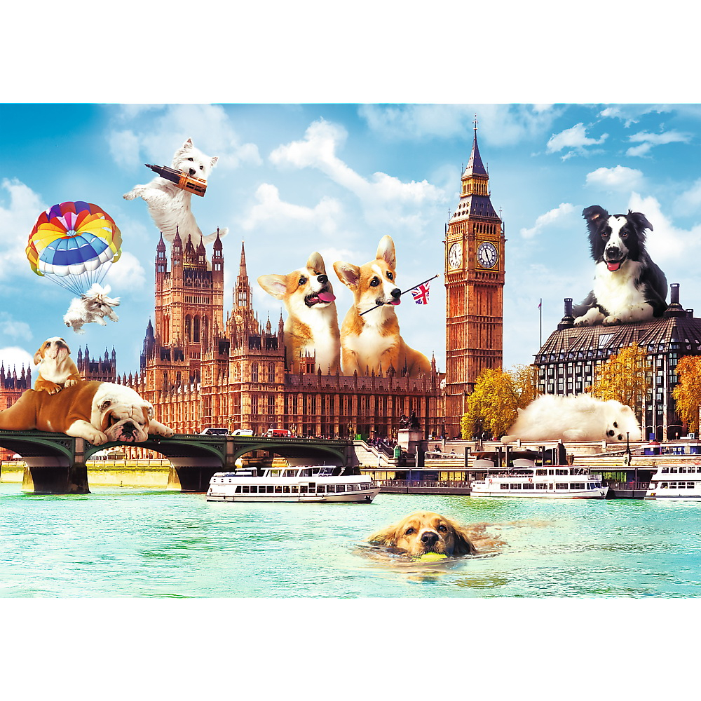 Puzzle Trefl 1000 Catelusi La Londra [2]