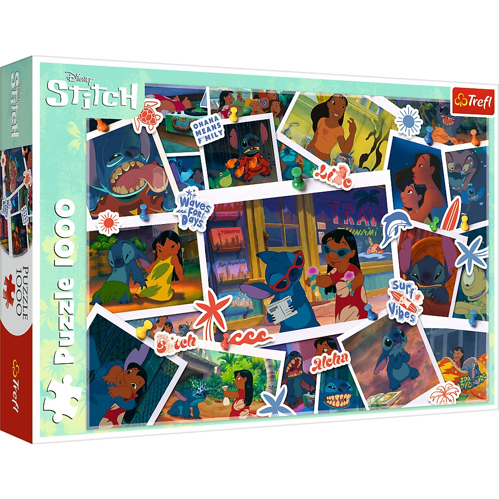 Trefl-Puzzle Trefl 1000 Disney Lilo Si Stitch Dulci Amintiri [1]