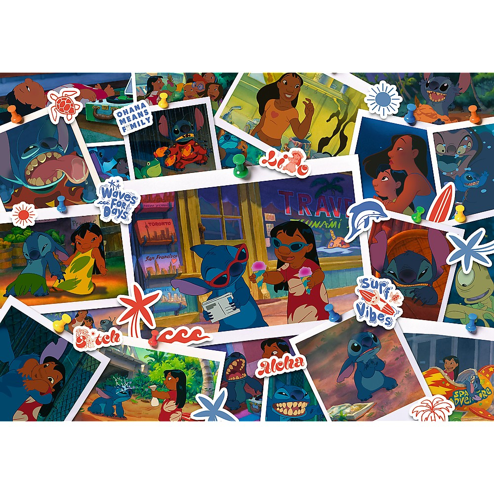 Trefl-Puzzle Trefl 1000 Disney Lilo Si Stitch Dulci Amintiri [2]
