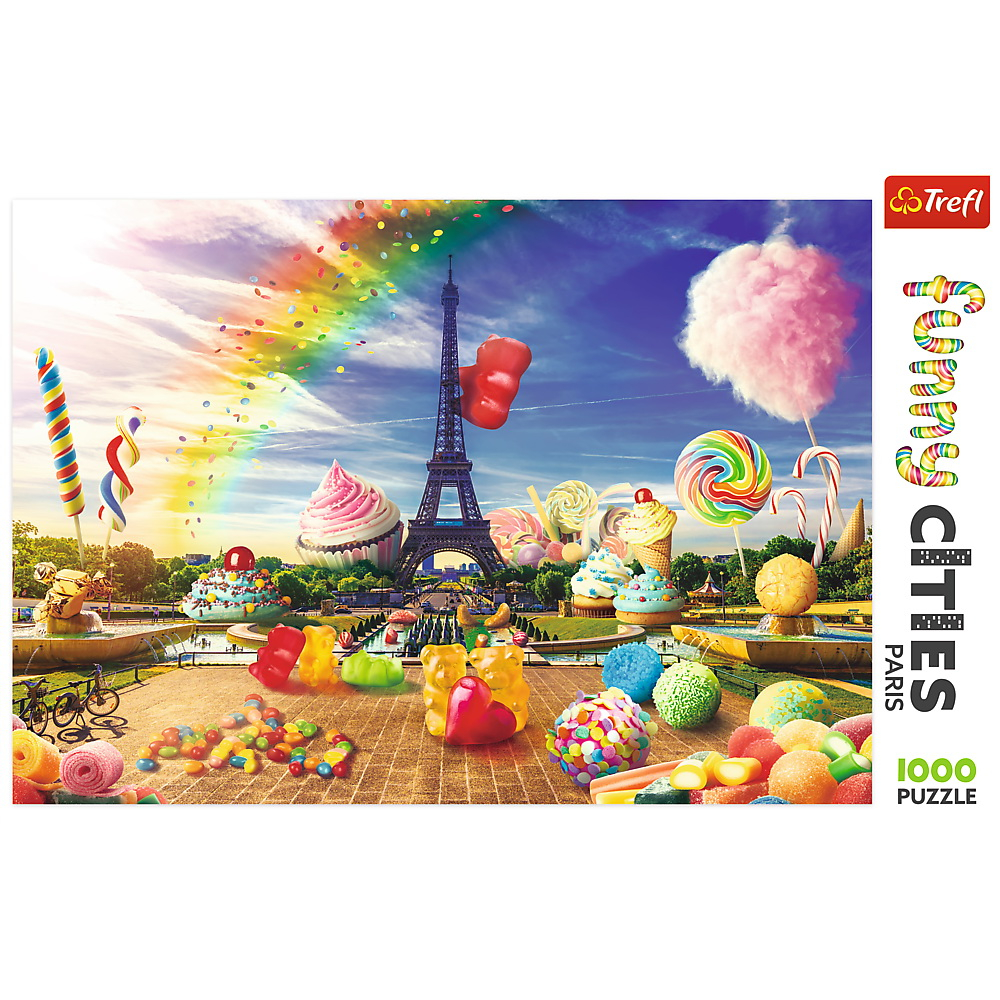 Puzzle Trefl 1000 Dulciuri La Paris [3]