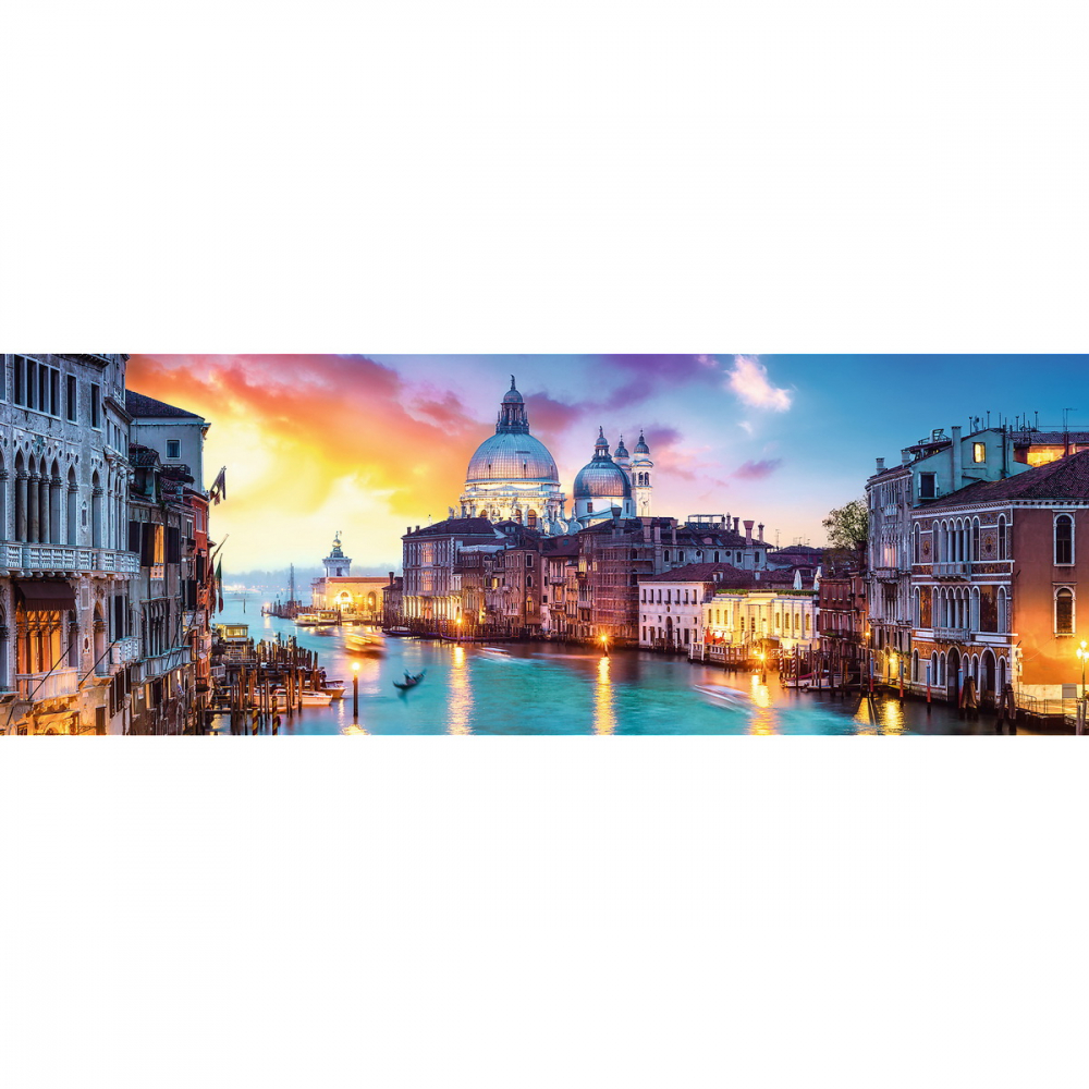 Puzzle Trefl 1000 Panorama Canal Grande Venetia [2]
